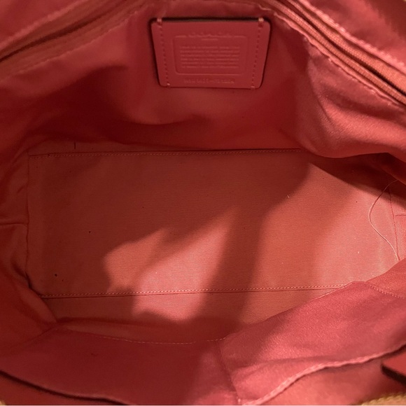 Pink Coach Tote - Picture 4 of 5